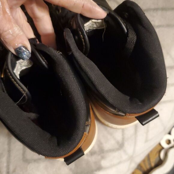 Levi's Stanton High-top Sneakers Black/Tan - Picture 8 of 11